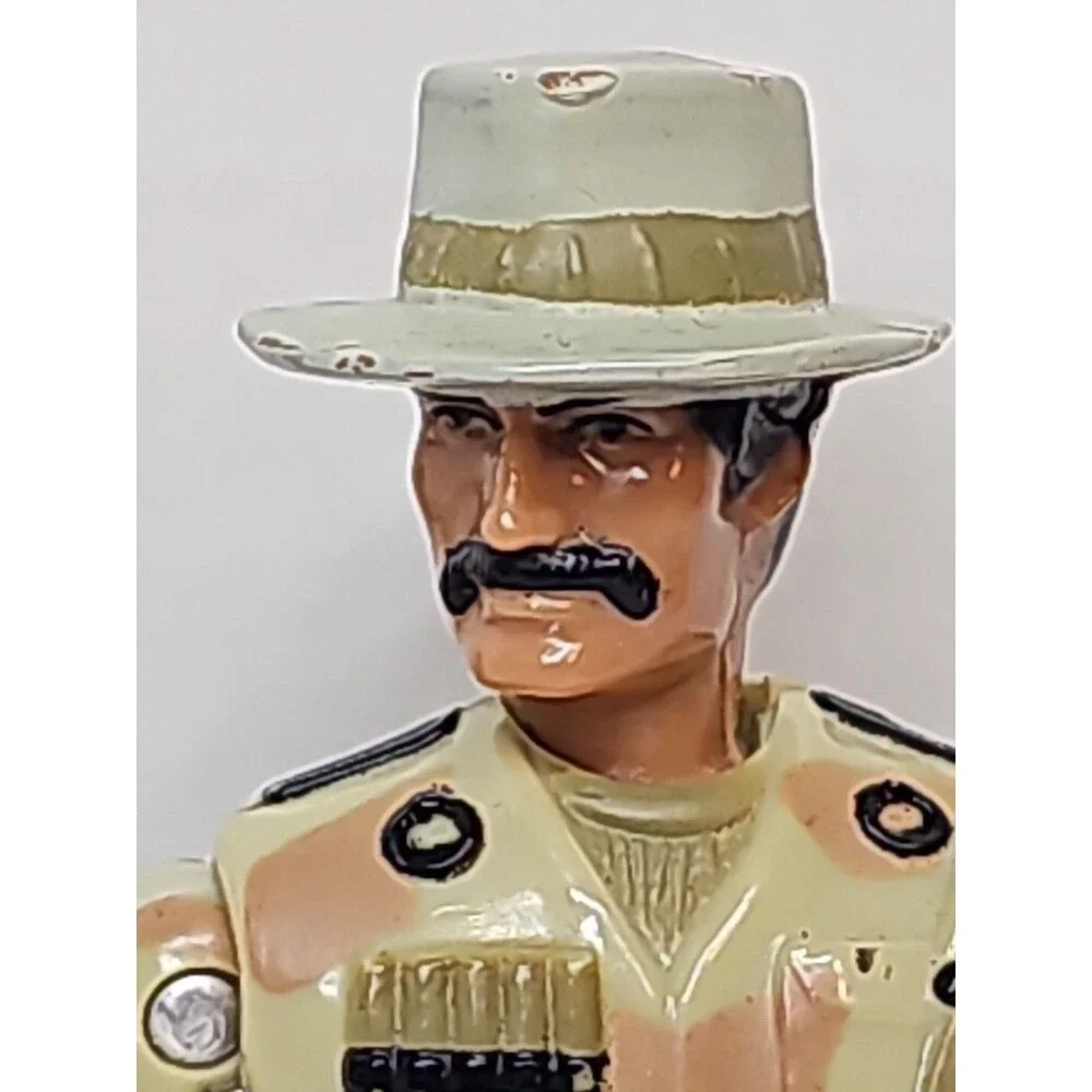 1986 Lanard The Corps Lot Croc & Flashfire 3.75” Action Figures Security Force